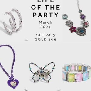 Life Of The Party Paparazzi Full Set For March 2024